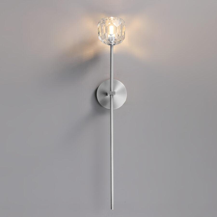 Bille De Crystal Grand Wall Sconce 28"H
