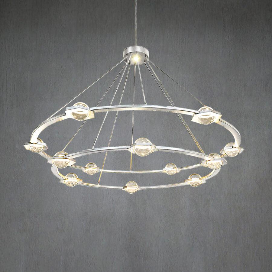 Eclatamt 2-Tier Round Chandelier 48'' 60"