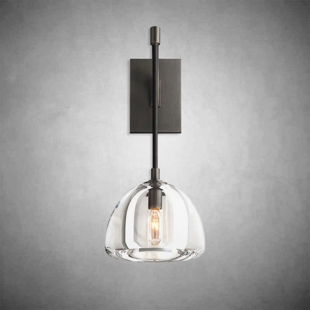Hemispheae Modern Glass Wall Sconce