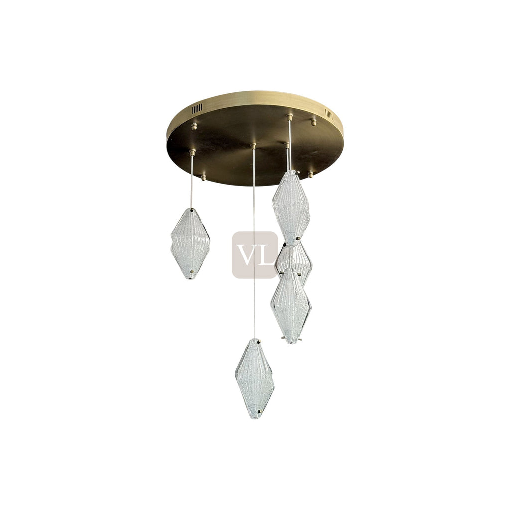 Glass Art Chandelier
