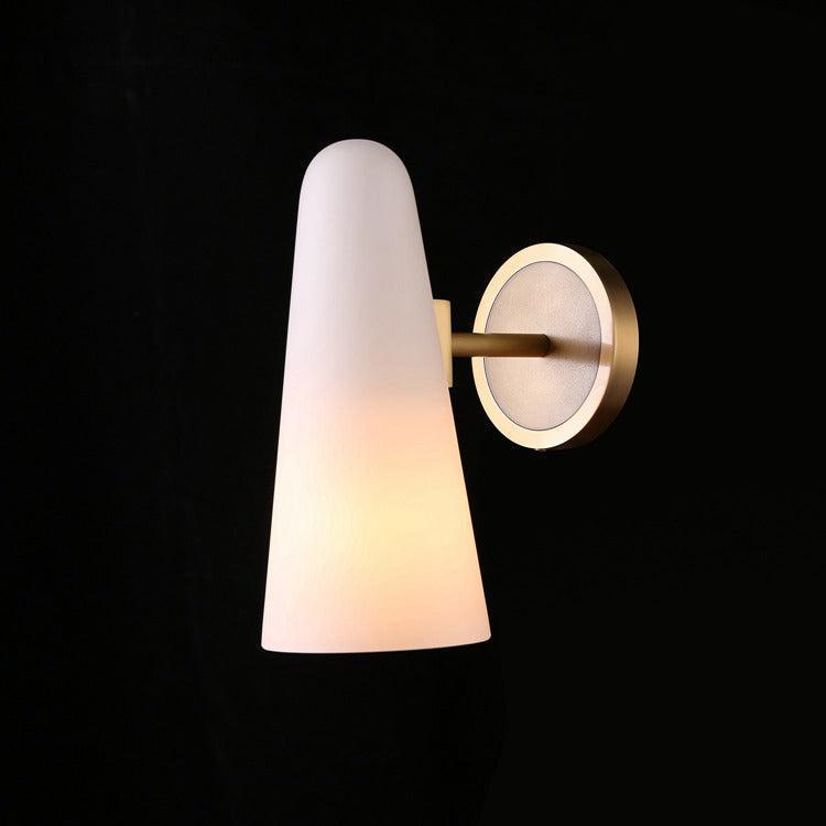 Horn Shape Porcelain Wall Sconce