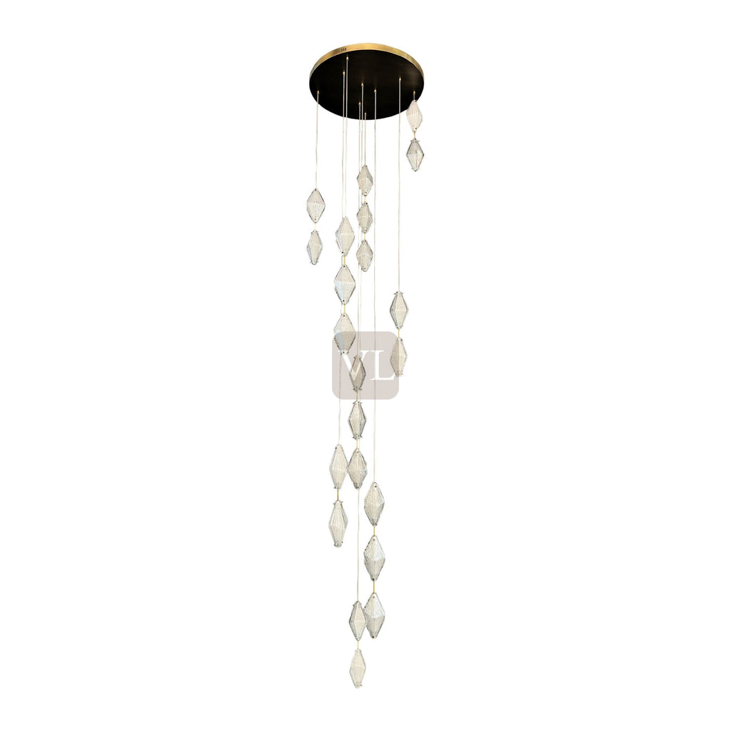 Glass Art Chandelier