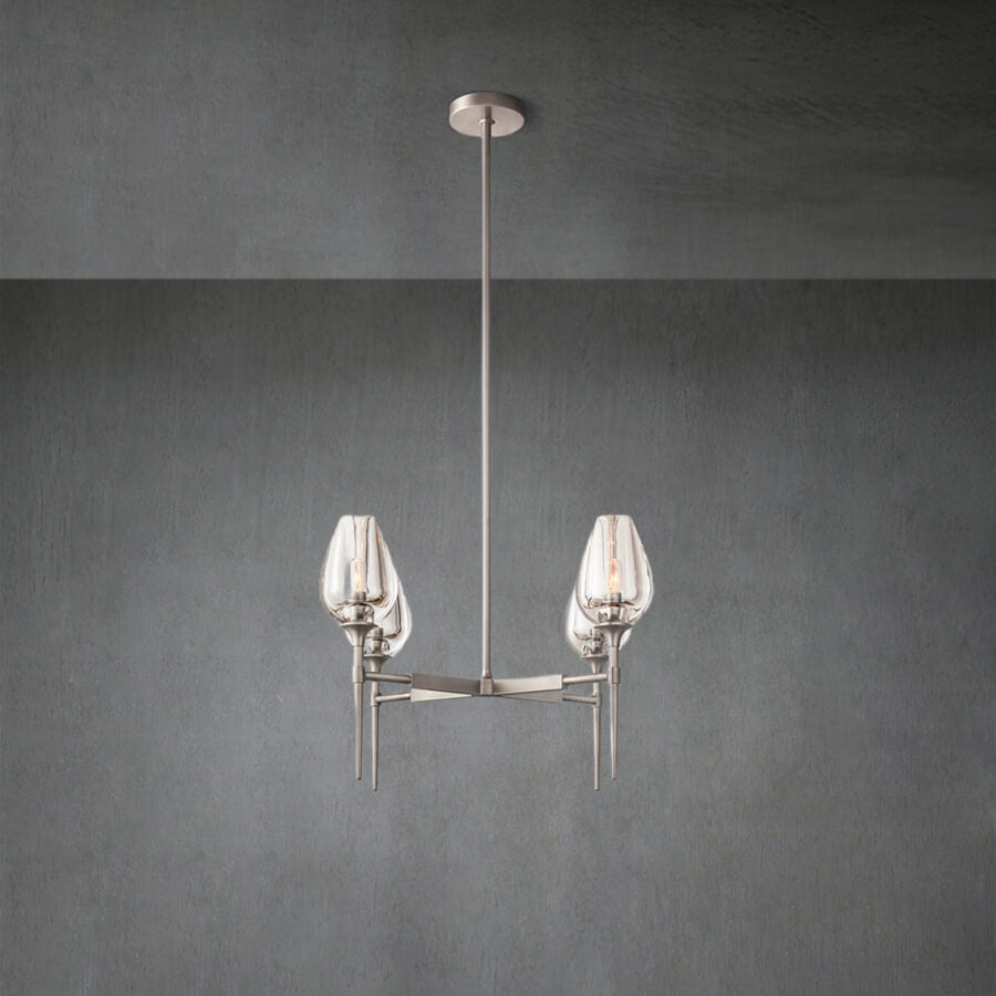 Tulipe Round Chandelier 27''42''54''