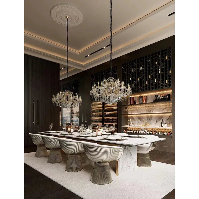 Allumage Extra Wide Classic Crystal Chandelier