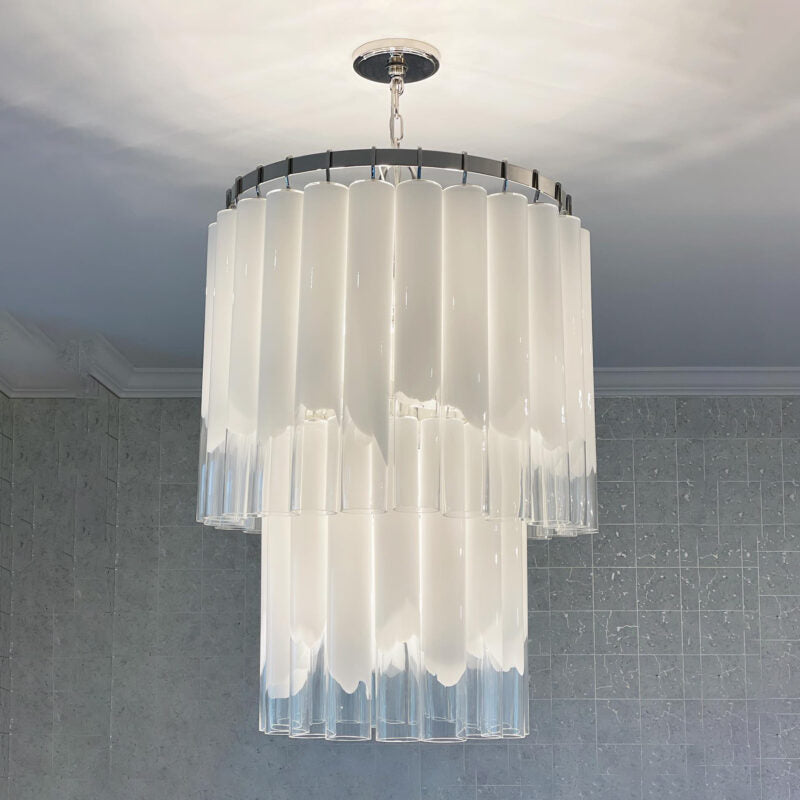 Calmoxve Morna 2-Tier Round Chandelier 23.8"W