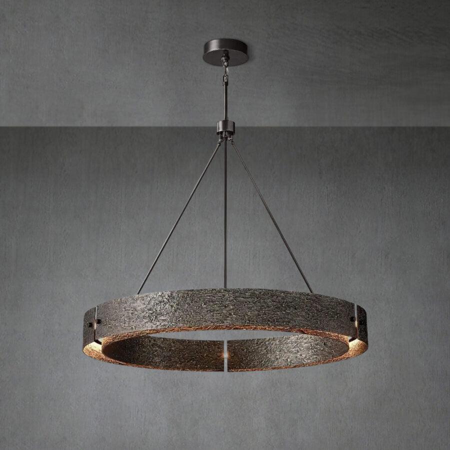Veuvery Round Chandelier D 48"