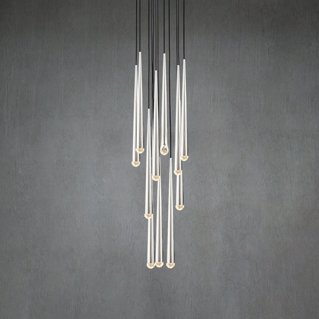 Aquitain Modern Round Chandelier 18"