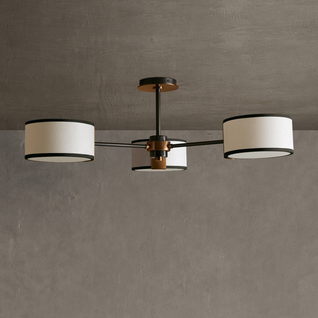 Fervay Fabric Flush Mount