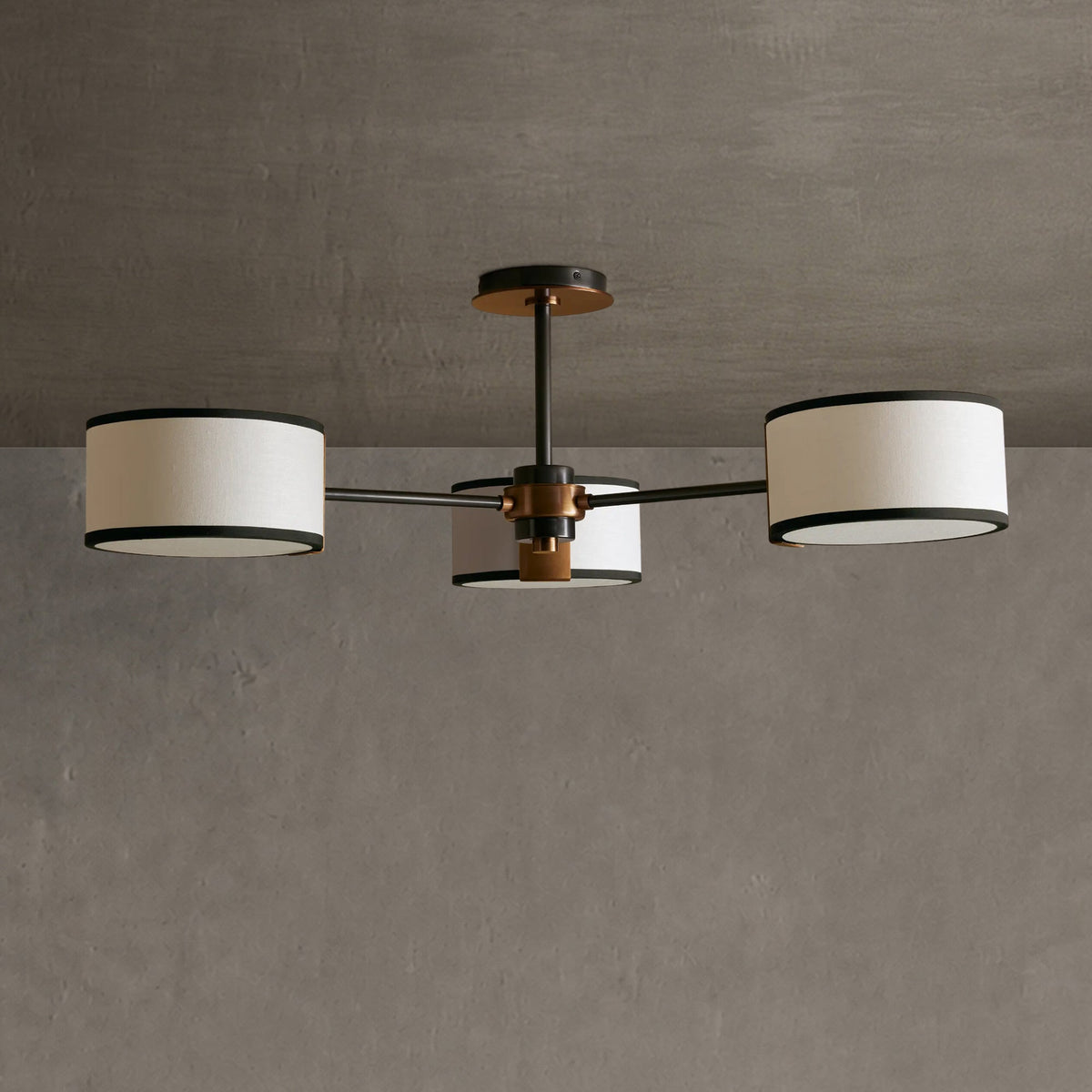 Fervay Fabric Flush Mount