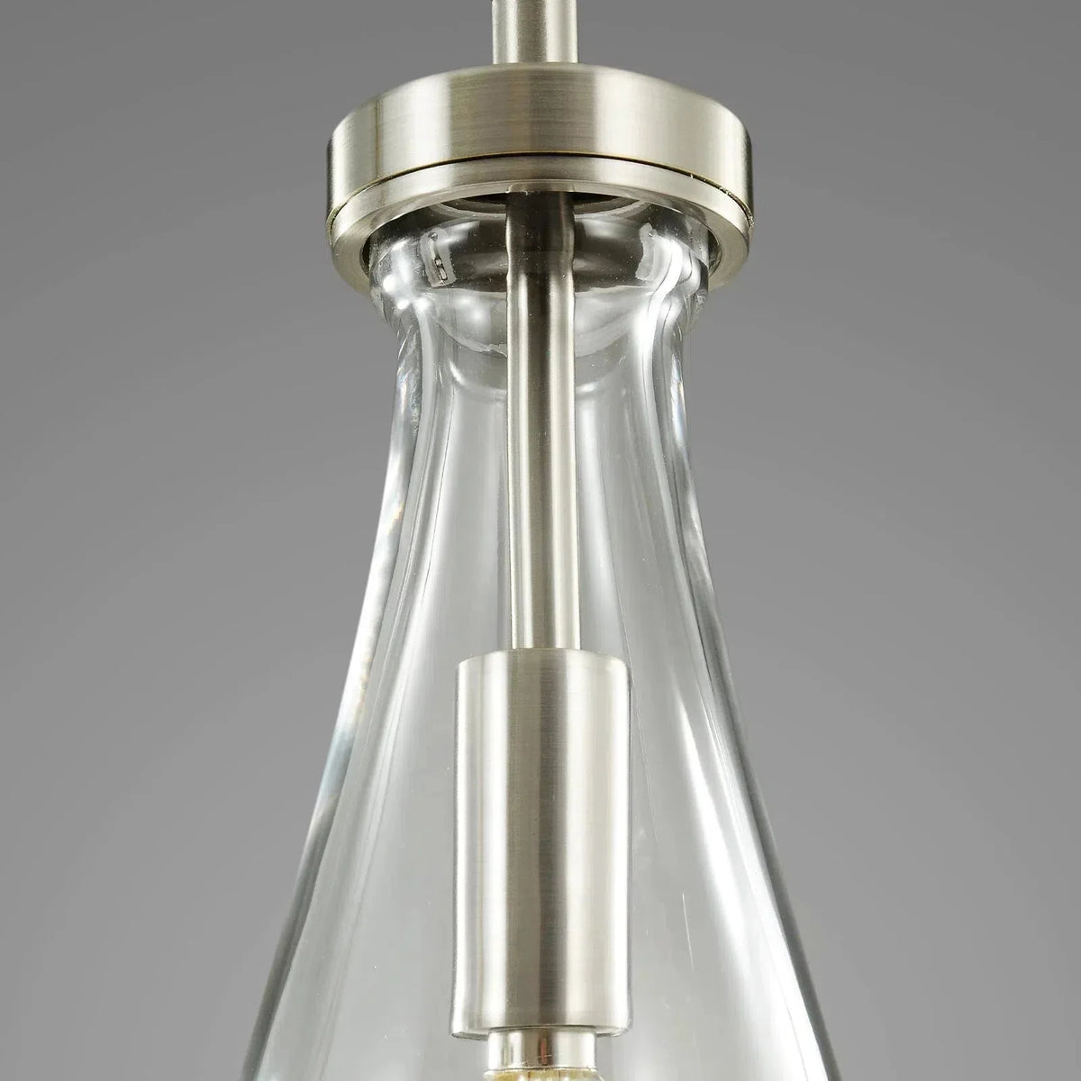 Raindrop Round Chandelier 5 Lights 14"D
