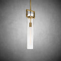 Machine Glass Cylinder Pendant 12''22''