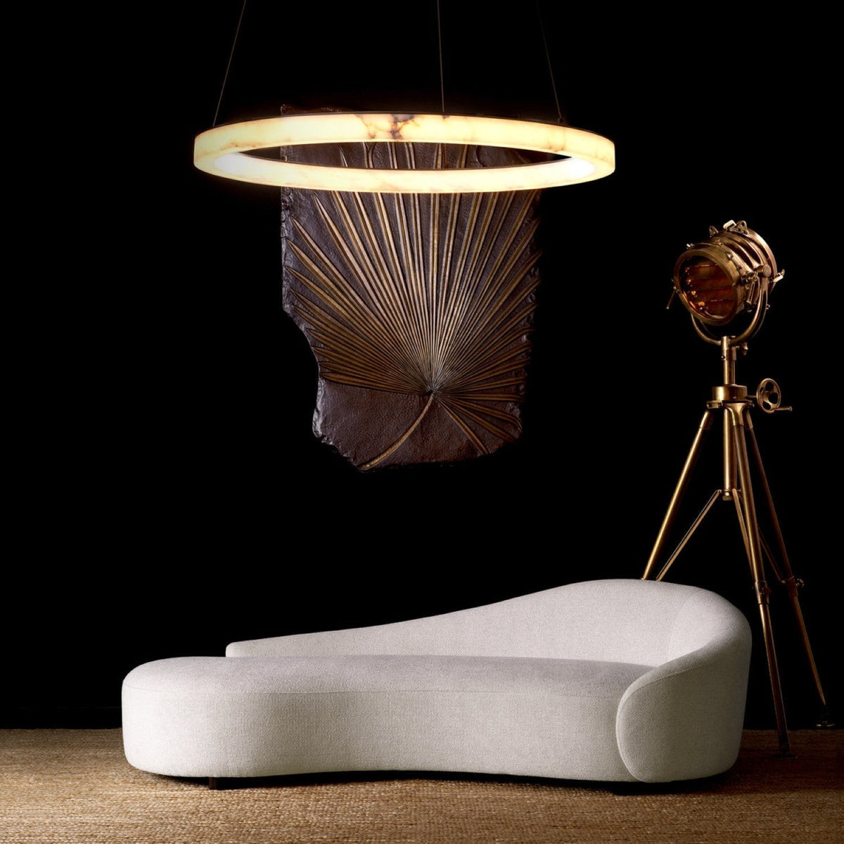 Sankt Gallen Bronze Highlight Chandelier