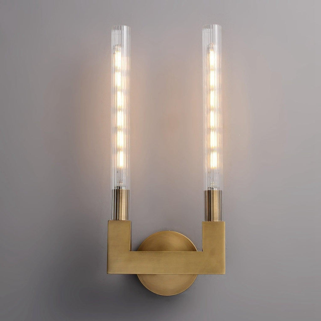 Cannel Double Wall Sconce 18"H