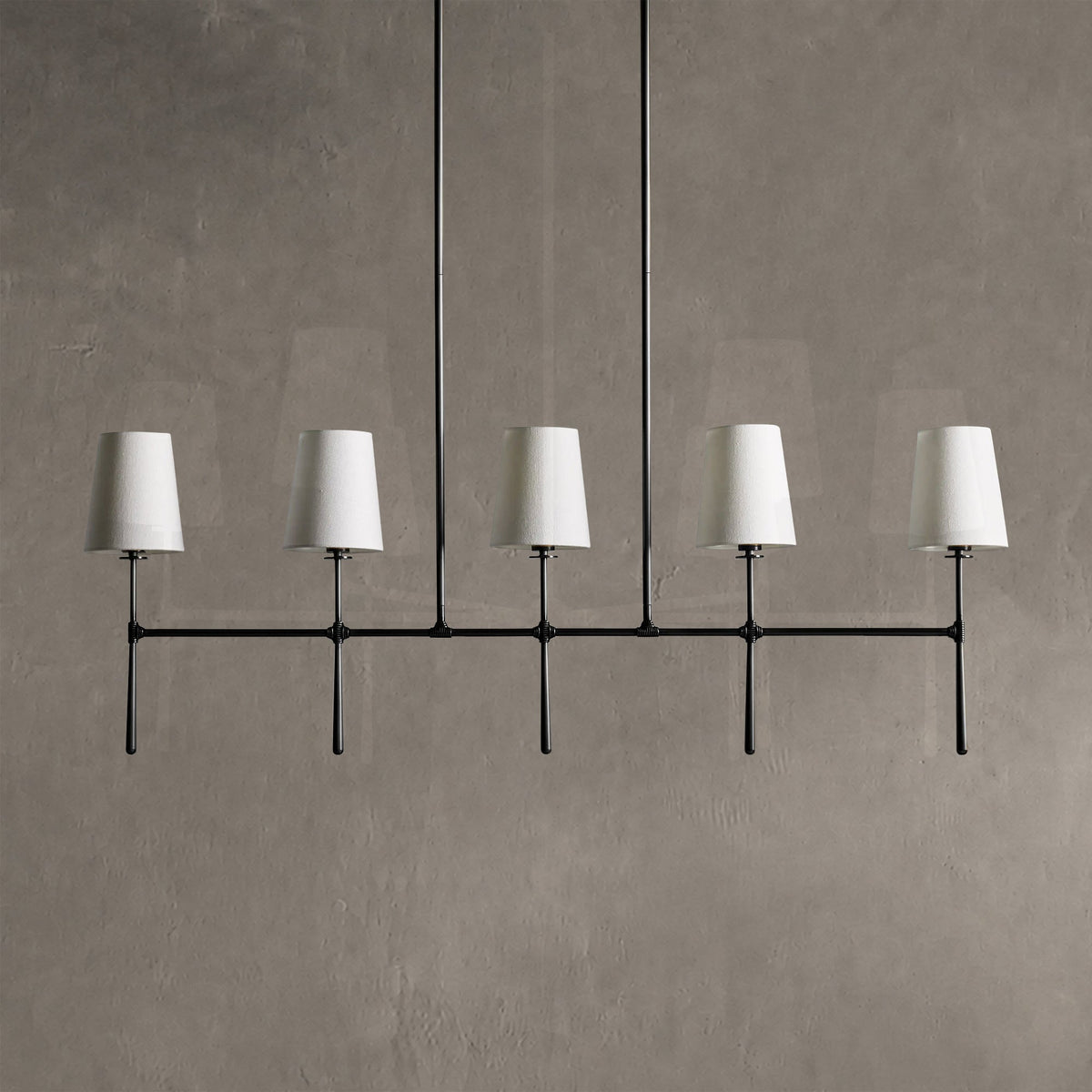Rhovane Linear Chandelier 5 Light / 6 Light