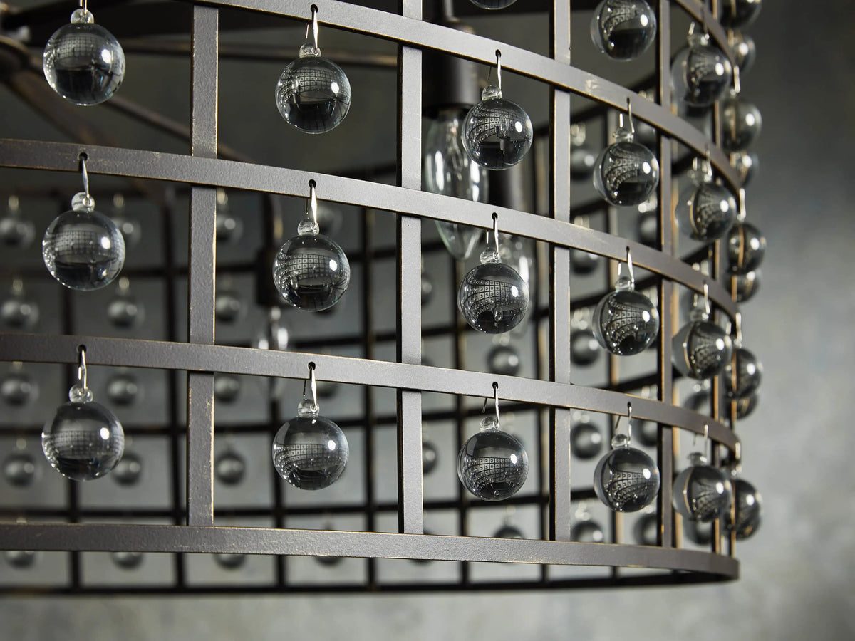 La Cage Round Chandelier 6/8/12 Light