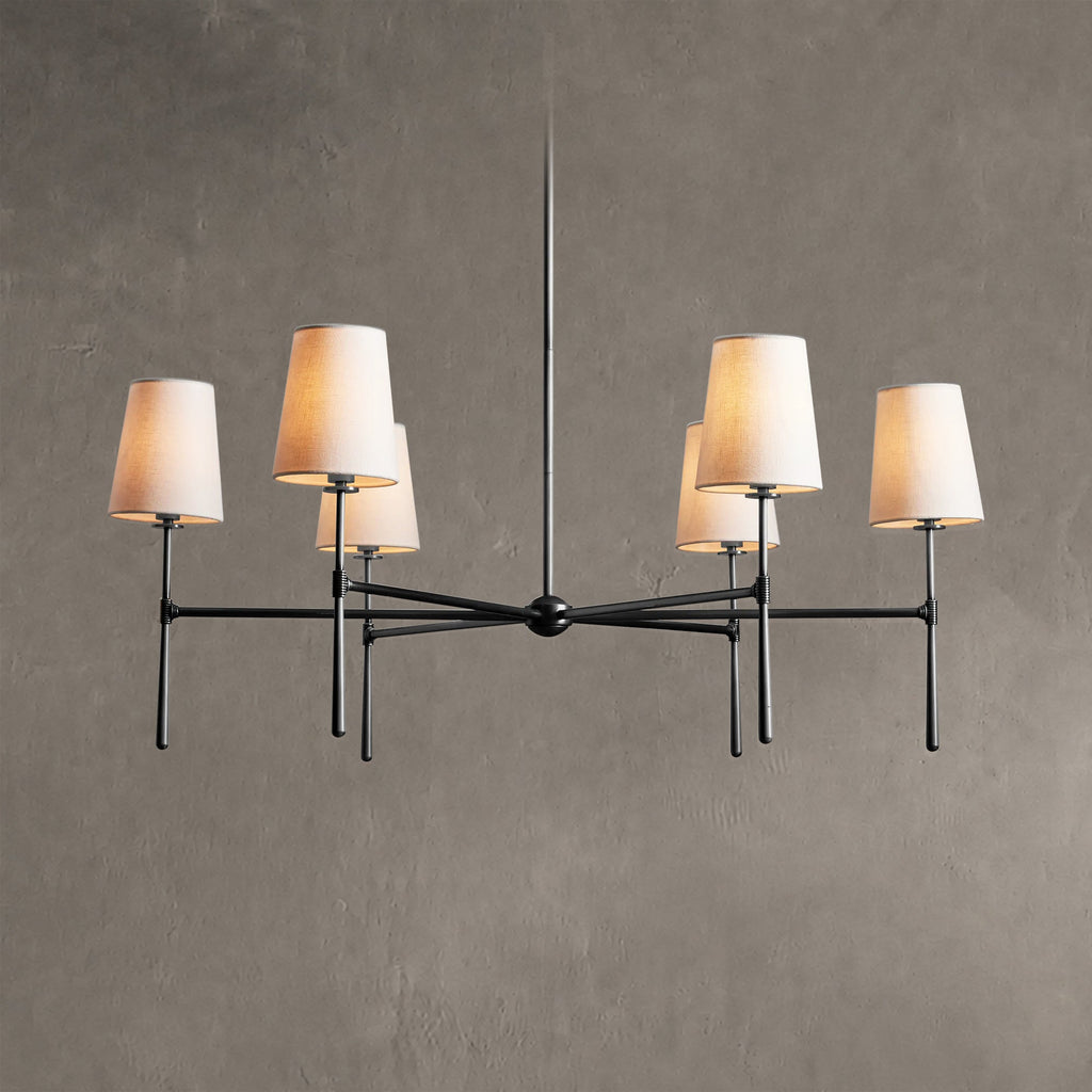 Rhovane Round Chandelier 4 Light / 6 Light