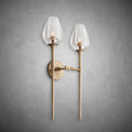 Tulipe Double Wall Lamp 24”H