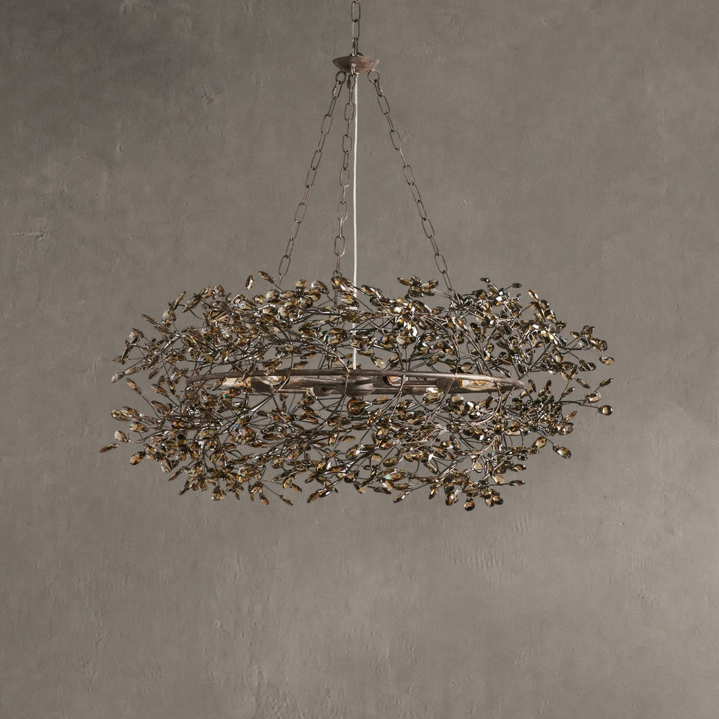Roselle Crown Chandelier 39" 48" 60"