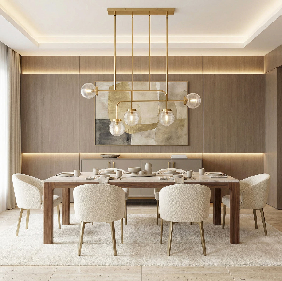 Sayvelle Linear Chandelier