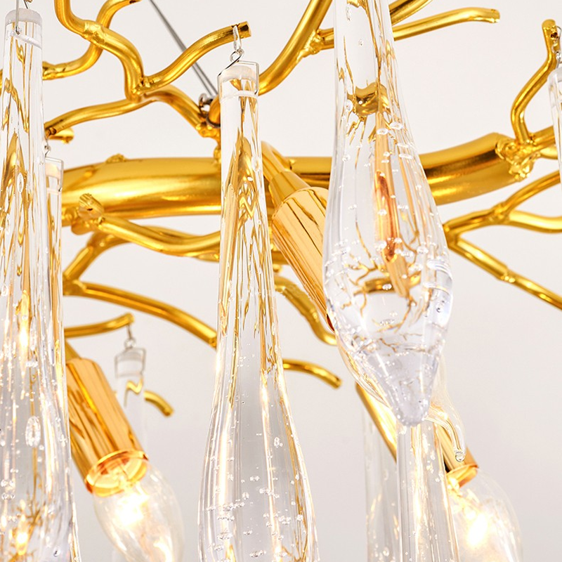 Hurrey Branch Crystal Rain Chandelier