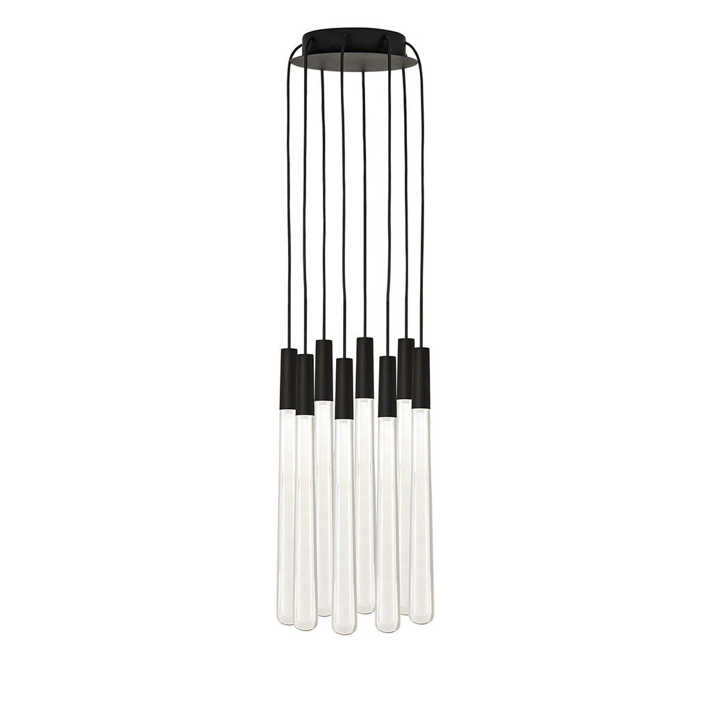 Pyramid Round Crystal Chandelier