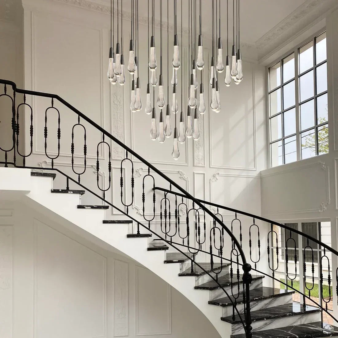 Solvane Round Chandelier 17" 24" 36“48‘’ 58“