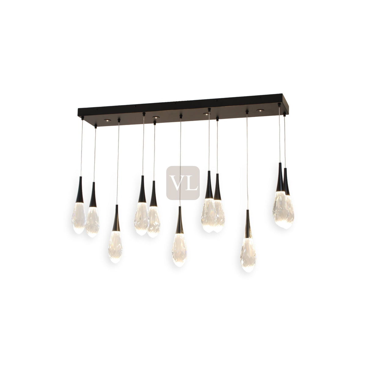 Crystal Drop LED Pendant Light