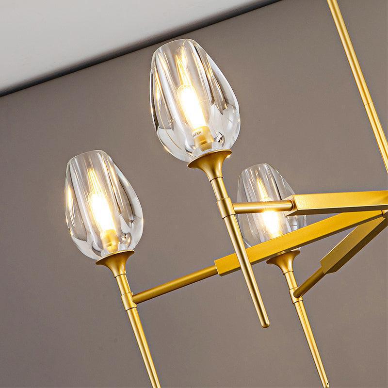 Tulipe Round Chandelier 27''42''54''