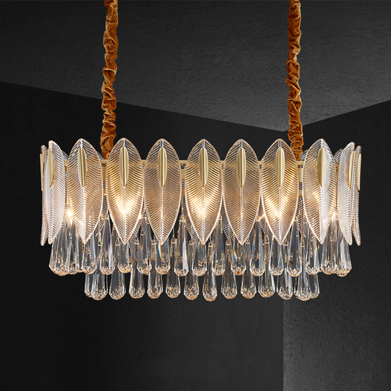 Flake Rain Kitchen Island Chandelier