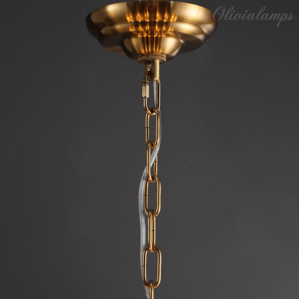 Chiaravalle Glass Tiered Round Chandelier 37"D 47''D 62''D