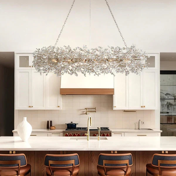Roselle Oval Chandelier 62''74''
