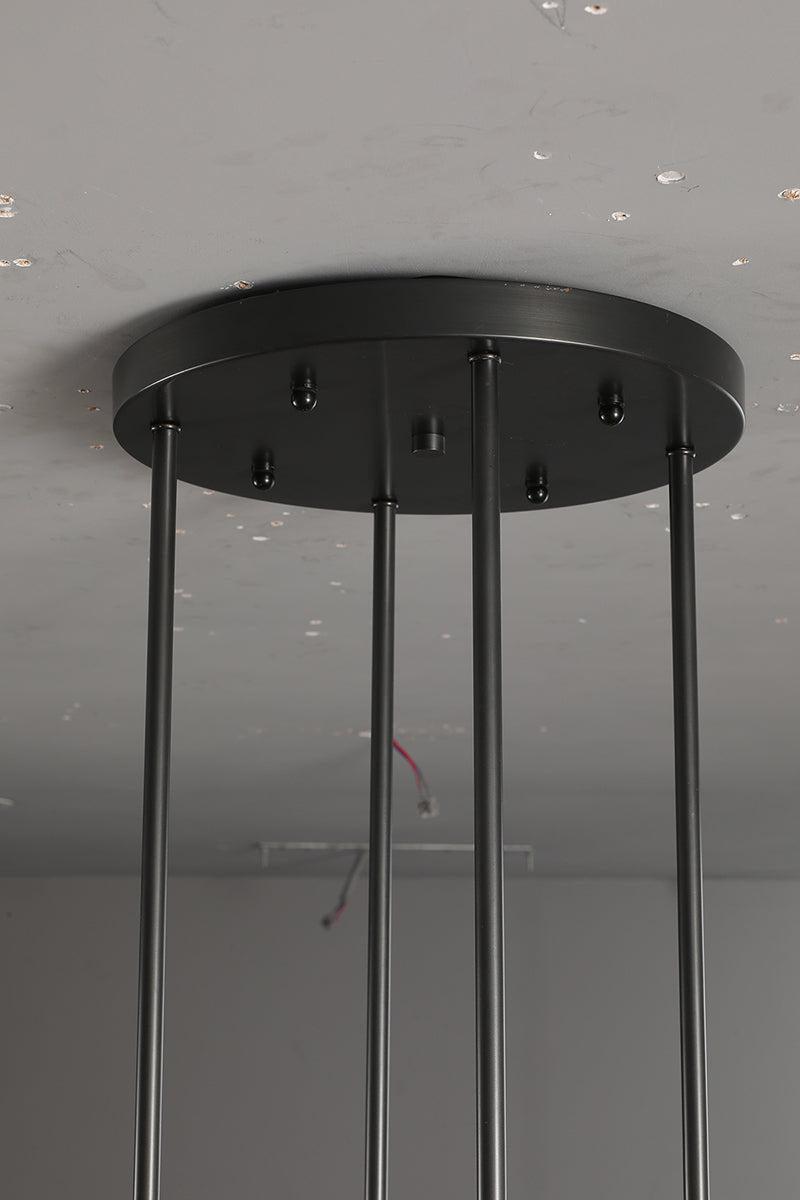 Lavelle Glass Round Chandelier 48"
