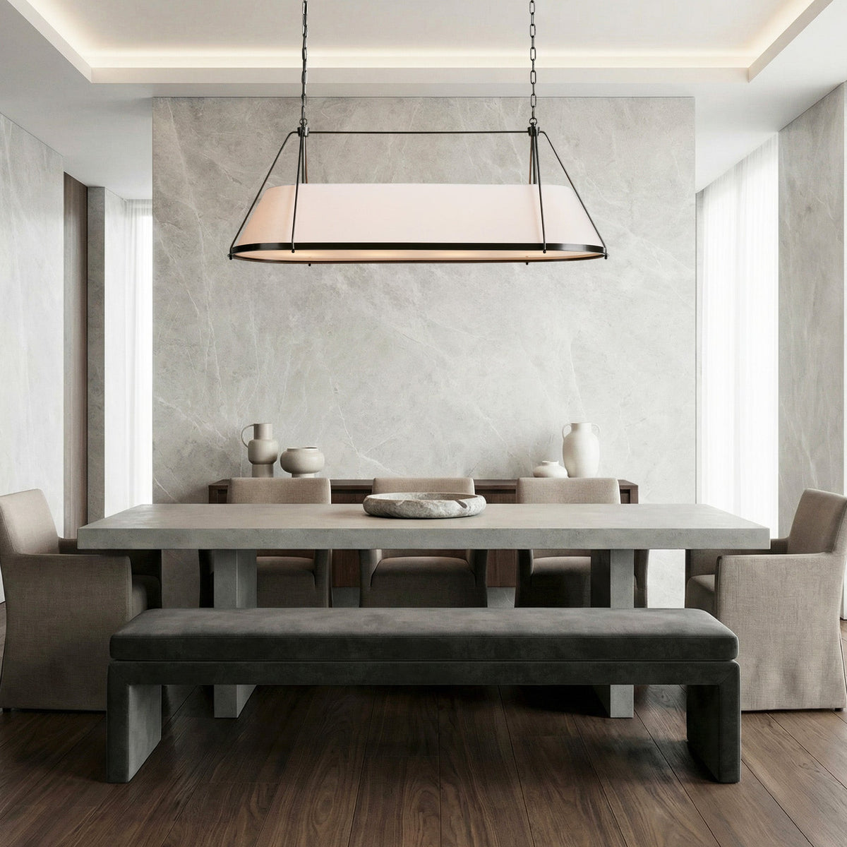 Shelvane Linear Chandelier