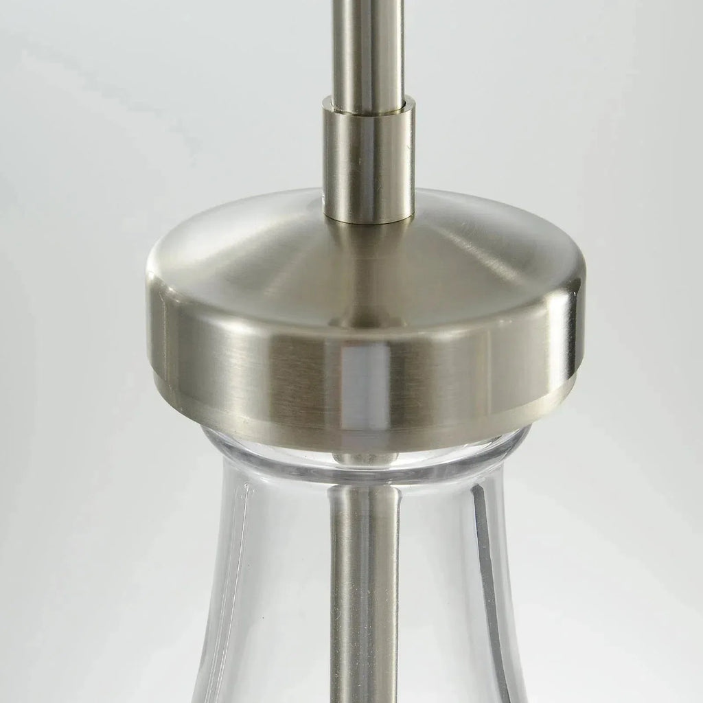 Raindrop Round Chandelier 5 Lights 14"D