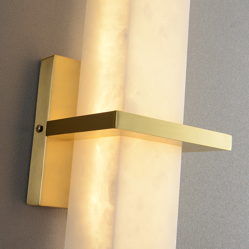 Serene Alabaster Linear Sconce