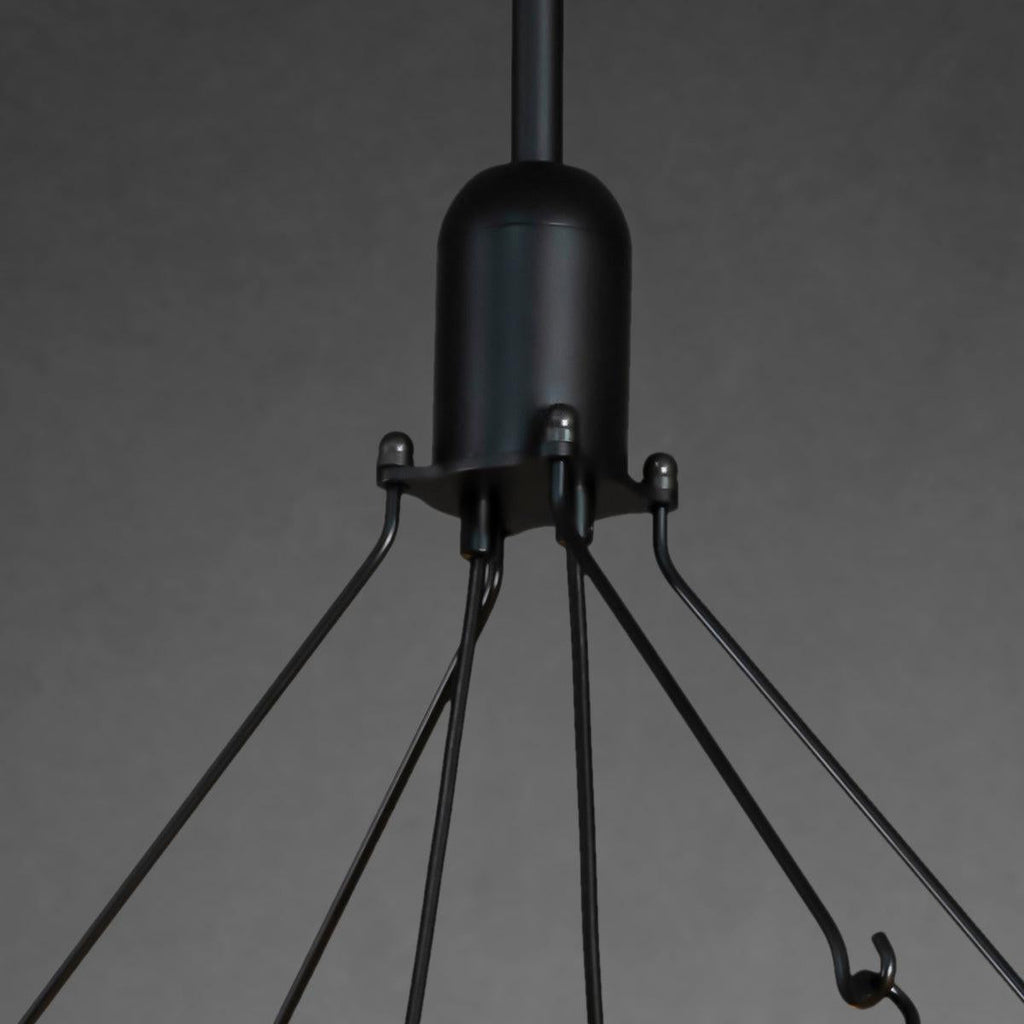 Camina Vintage Filament Rectangle Chandelier 41''52''