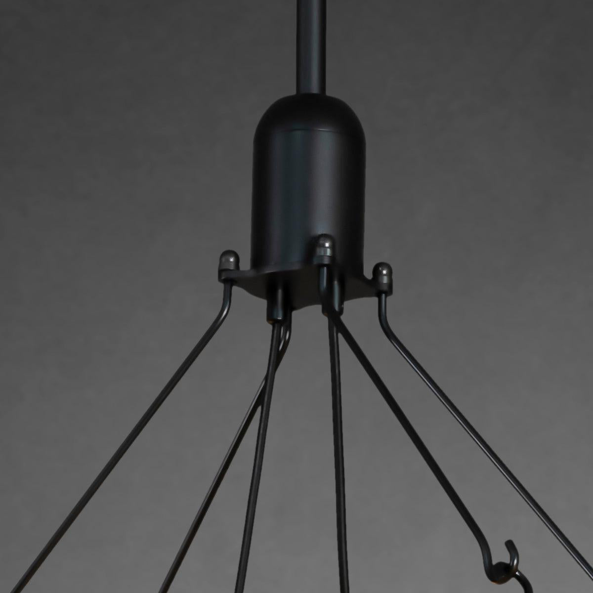 Camina Vintage Filament Rectangle Chandelier 41''52''