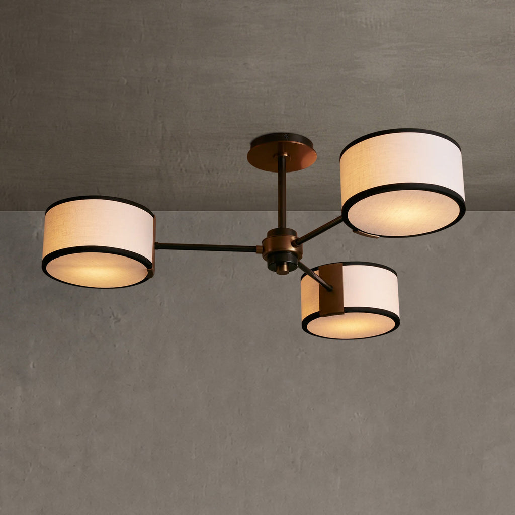 Fervay Fabric Flush Mount