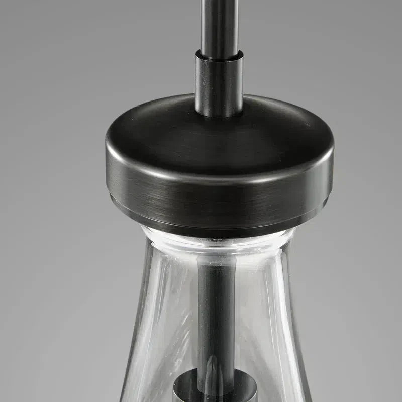 Raindrop Round Chandelier 2-Light 5''