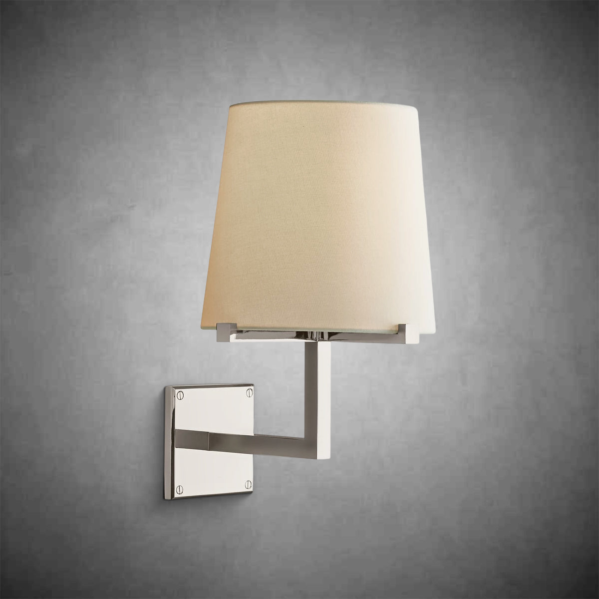 Paricia Fabric Shade Grand Sconce