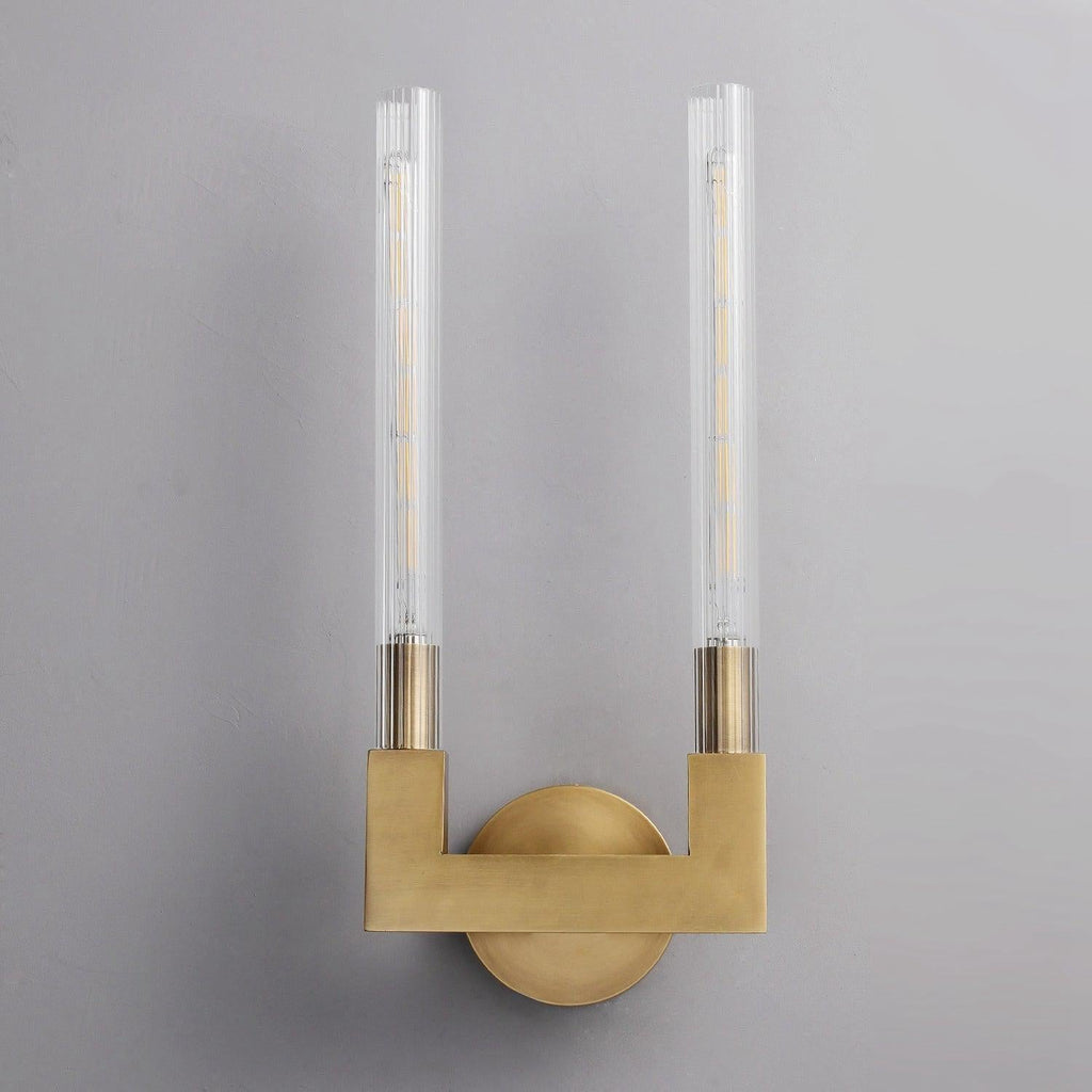 Cannel Double Wall Sconce 18"H