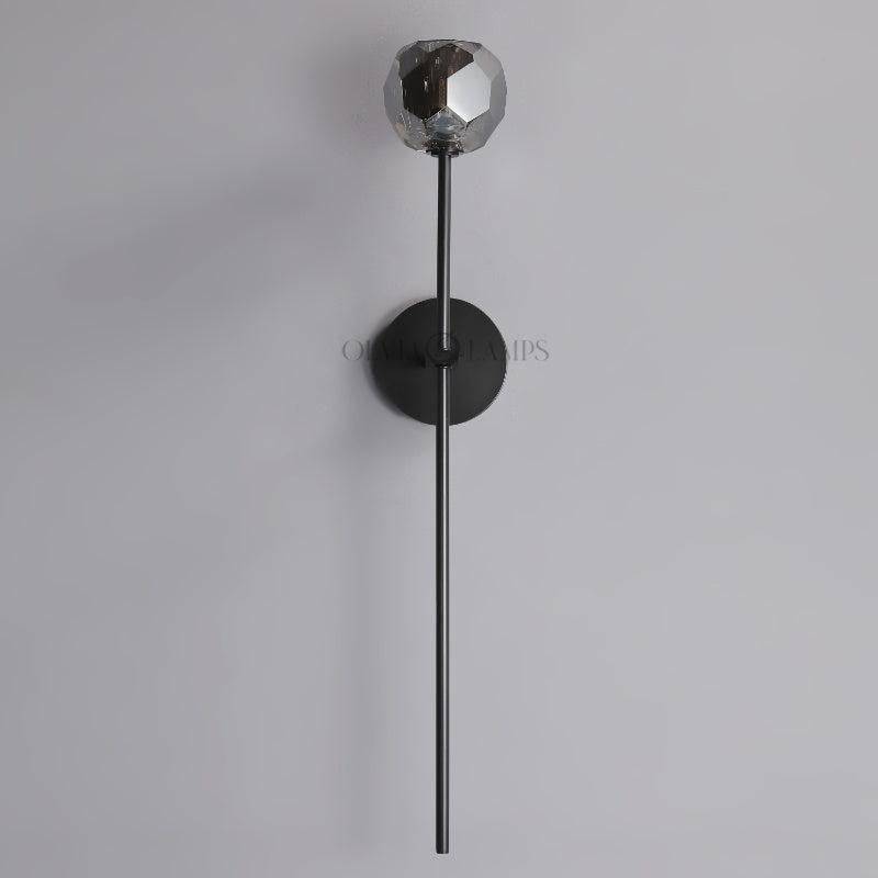 Bille De Crystal Grand Wall Sconce 28"H