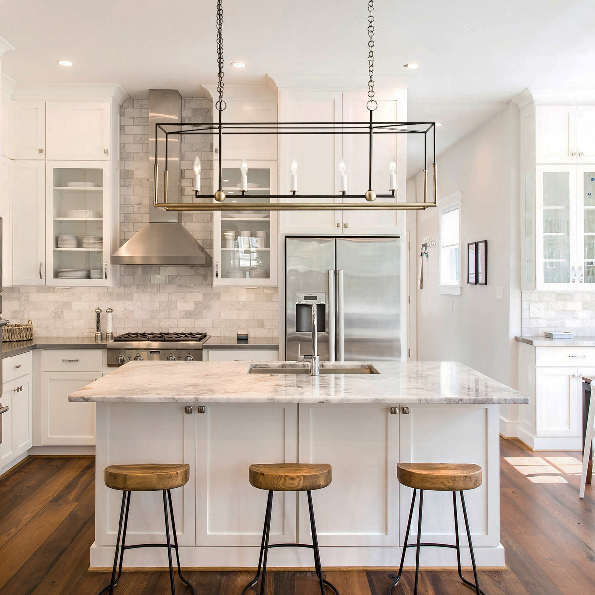 Holvane 5-Light Linear Chandelier