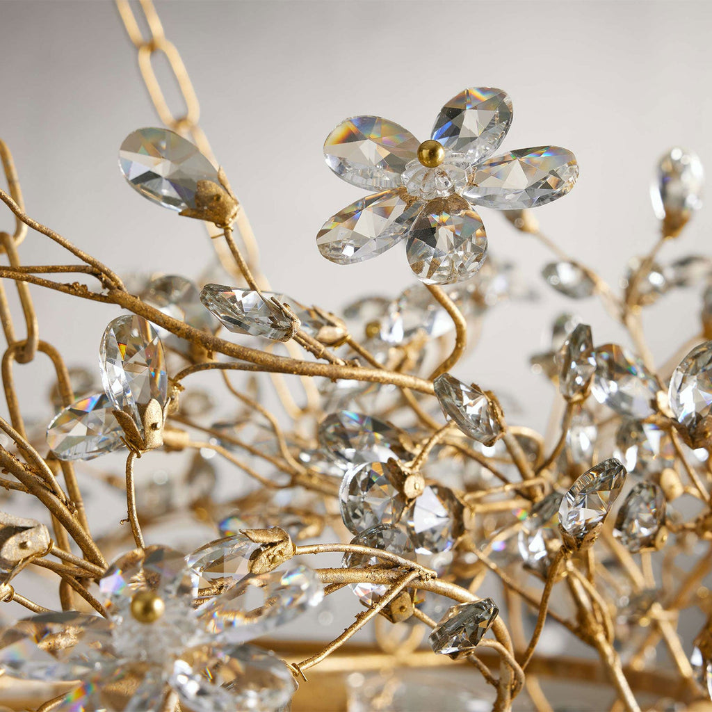 Roselle Crown Chandelier 39" 48" 60"