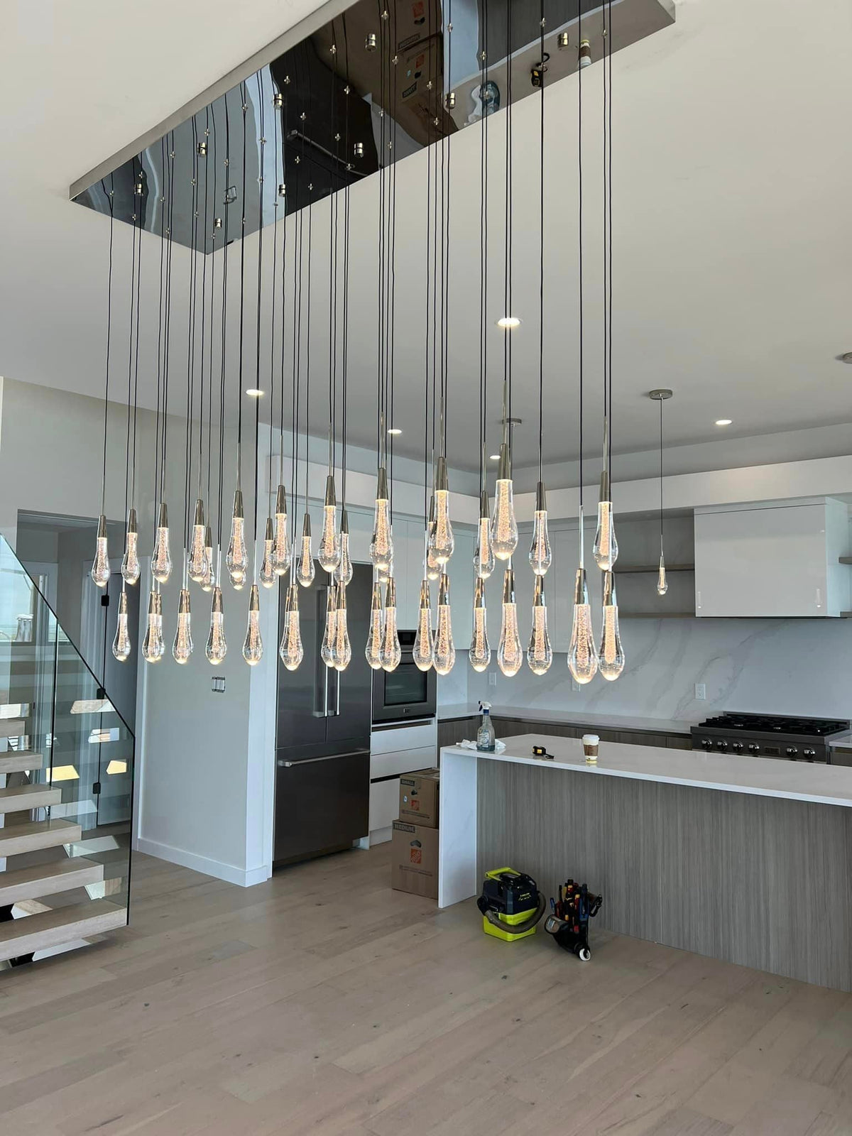 Solvane Linear Chandelier 37"50"70"87"120"