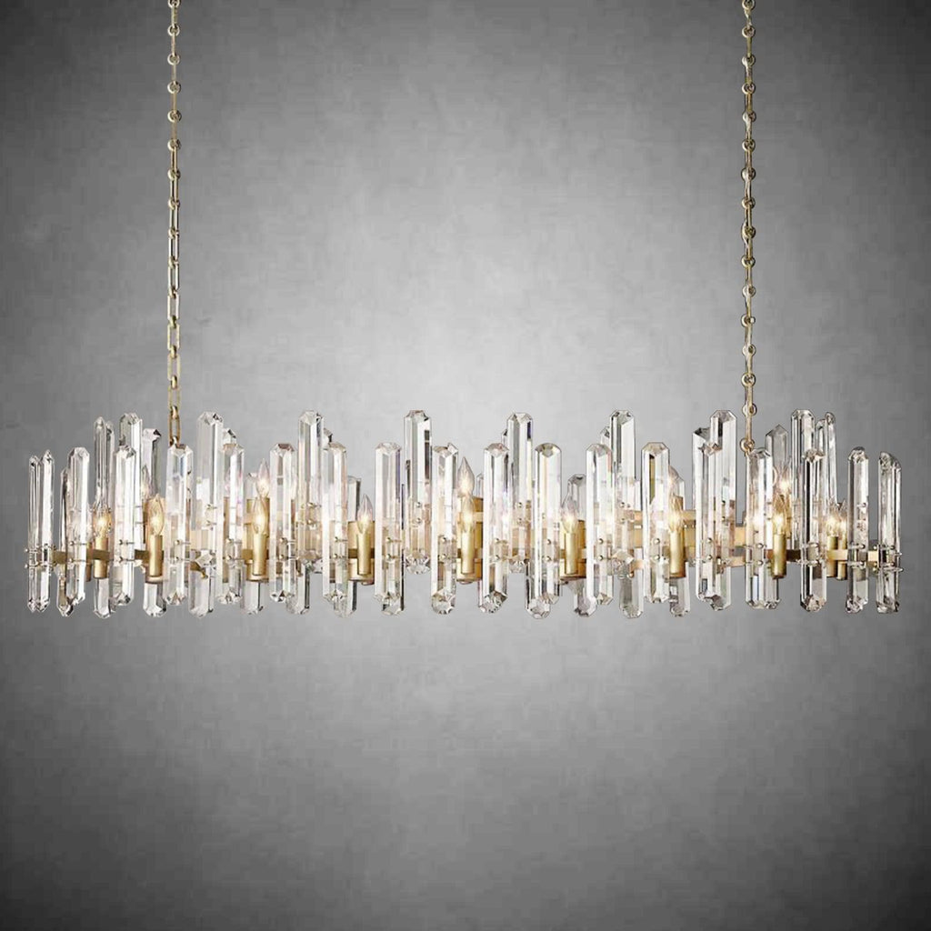 Bonington Rectangular chandelier 54” 72"