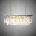 1920s Odaon Art Deco Rectangular Chandelier 40''49"59''72''