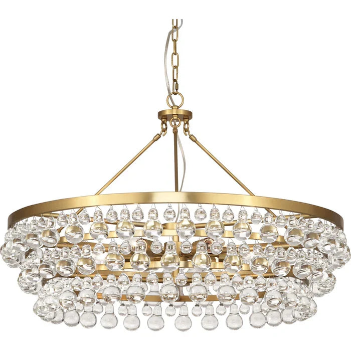 Cally 6 Light Chandelier 35"