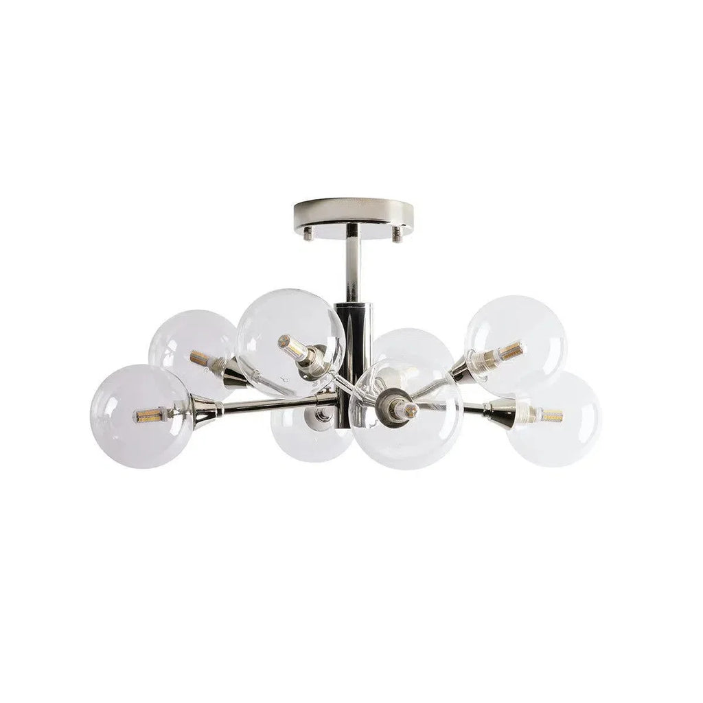Apollo Modern Glass Ball Flushmount 20''36''47''