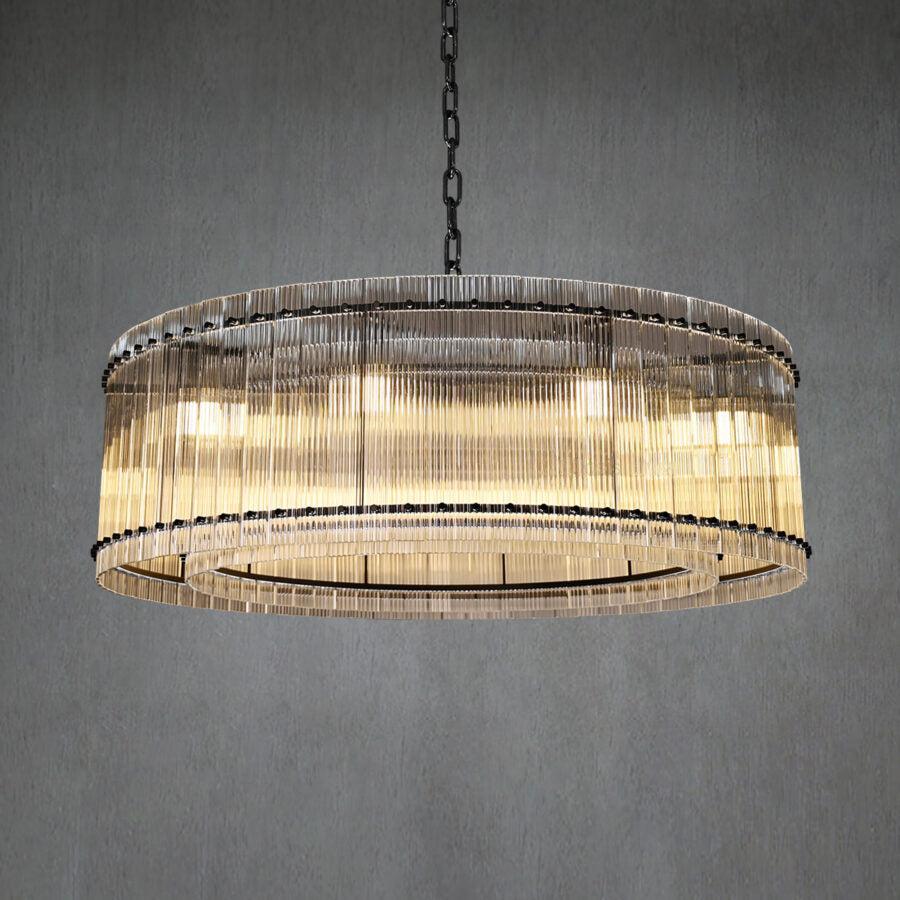 Sun Marcus Round Chandelier 22"37''48''60''D